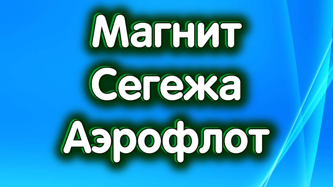 Магнит, Аэрофлот, Сегежа. Индекс МосБиржи. Обзор 15.11.2024