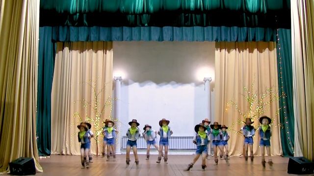 Ковбойский танец, танцевальная гр. "Звёздочки", 2024 год