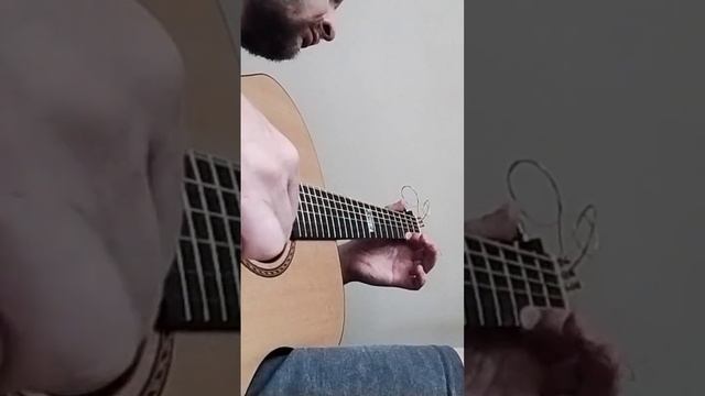 Фрагмент пьесы для гитары - Guitar piece fragment