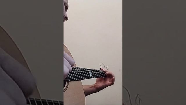 Фрагмент пьесы для гитары - Guitar piece fragment