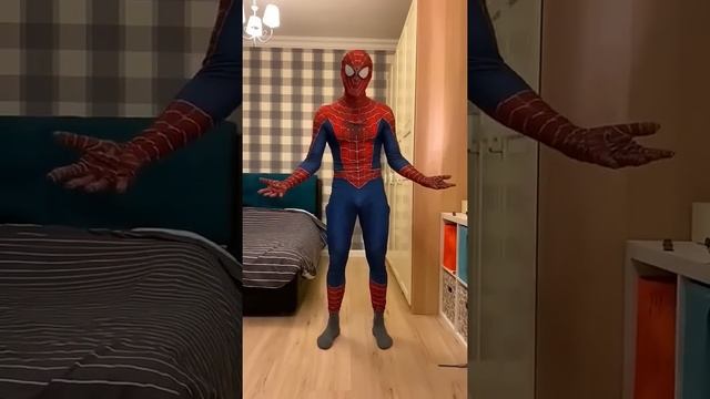 Transformation into Spider-Man