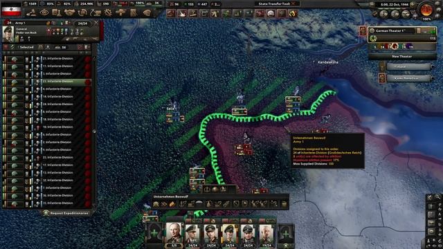 HOI4 UTTM: Germany Walkthrough - SKINNING THE ... bear ?
