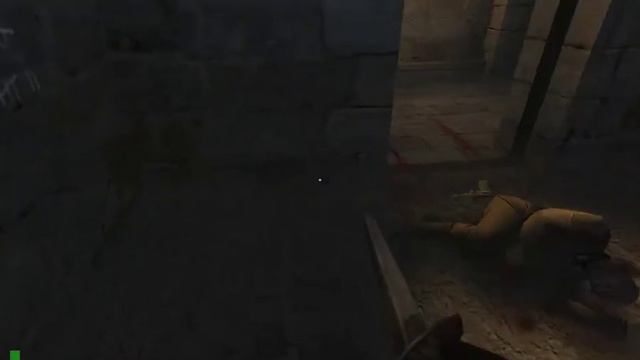 Return to Castle Wolfenstein - Mission 1: Map 1 - Hard Difficulty (Gameplay at 7:30)