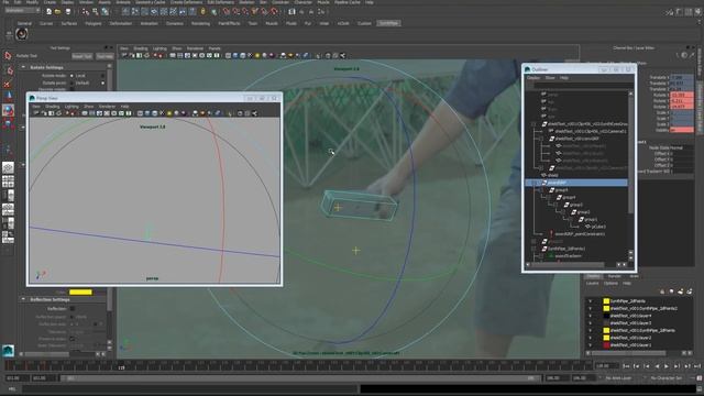 09. Object Track a Sword in Maya