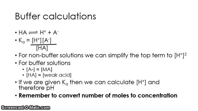 3 6 Buffer Solutions