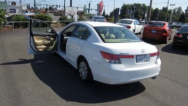 2012 Honda Accord, Taffeta White - STOCK# 13222Q - Walk around