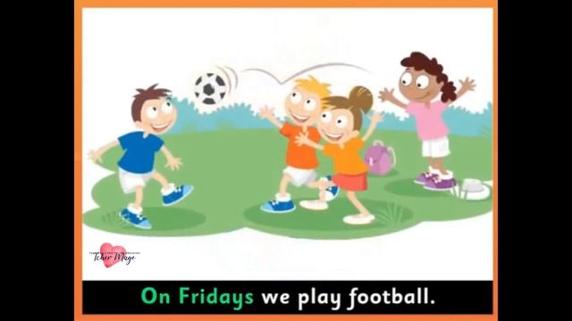Super Minds 1 Unit 5 It's A Busy Week Song pg 60