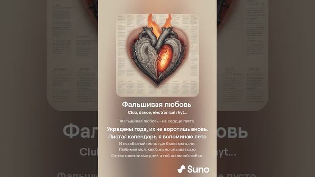 Suno (feat Алексей Коротин) - Фальшивая любовь (Vers) кавер