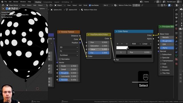 How to Make Party Balloons in Blender🎈(Tutorial)