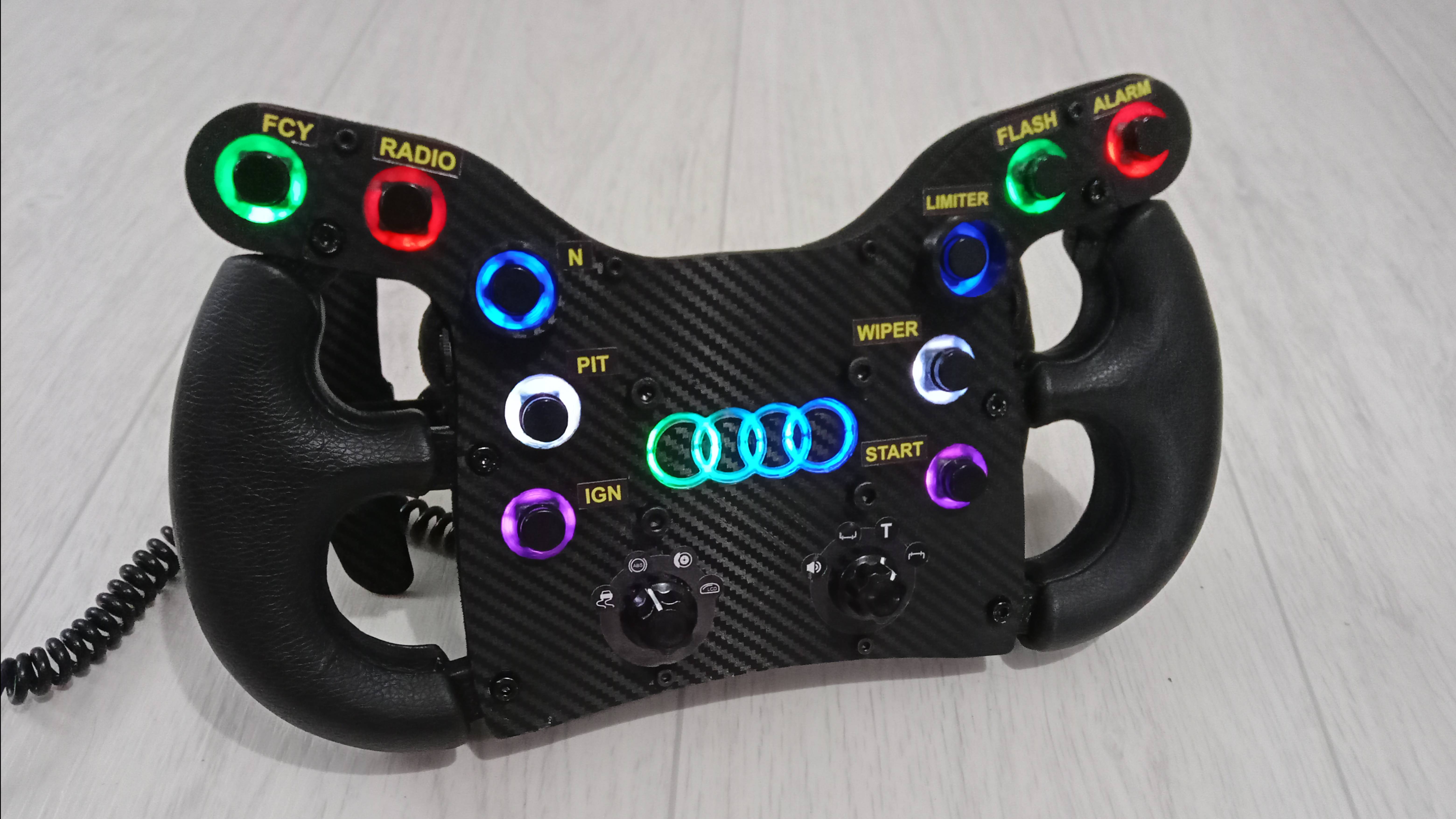 IRW Audi DTM - штурвал для симрейсинга.