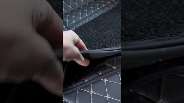 3D Коврики из экокожи на тягач JAC K7