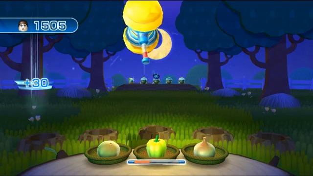 Wii Play Motion Veggie Guardin' Platinum Medal 60fps