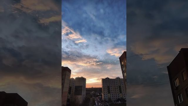 Потрясающий осенний таймлапс 🌥️