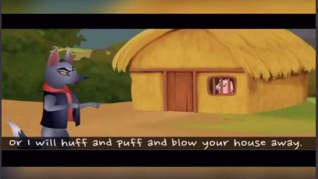 Three little pigs and Big bad wolf Story time for Preschoolers
