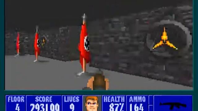 I Play Wolfenstein 3d mods (Letzterschutz) Ep5 lvl 4 Boss