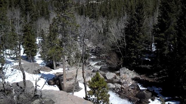 Alberta Falls from above - May 2014