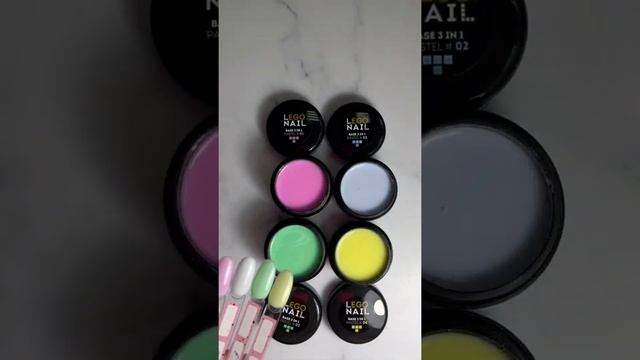 Палитра Base LEGO NAIL Pastel