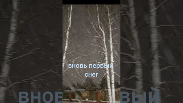 Первый снег