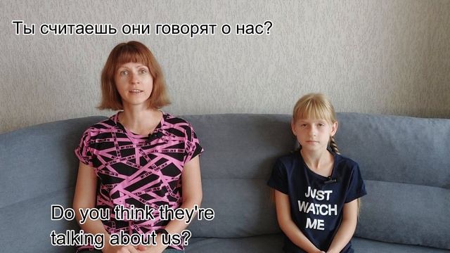 Dialogues in Russian.