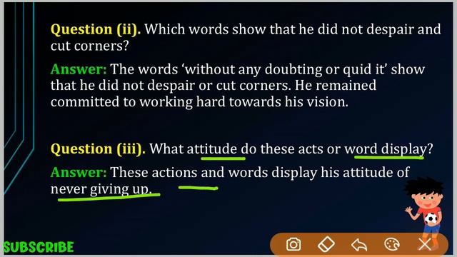It Couldn't Be Done Question Answer | Class 8 English Chapter 10 | Starburst | Carry Education