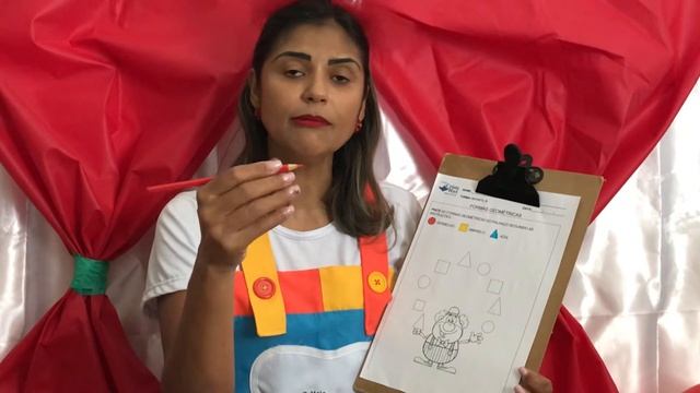 INF. III VESPERTINO - FORMAS GEOMÉTRICAS COM TIA LEDA