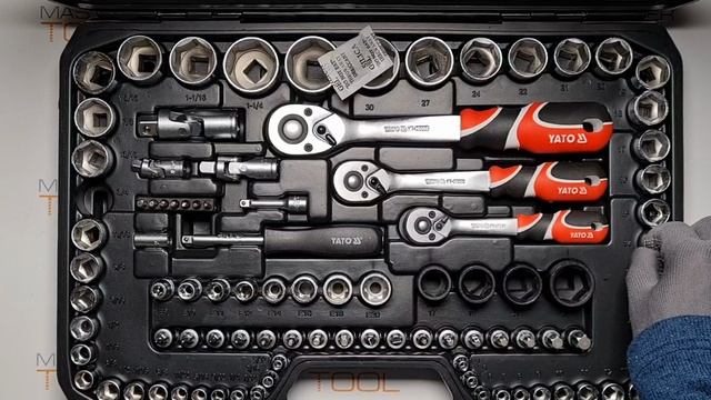 Набор инструментов YATO 1/2" 120 предметов YT-38801