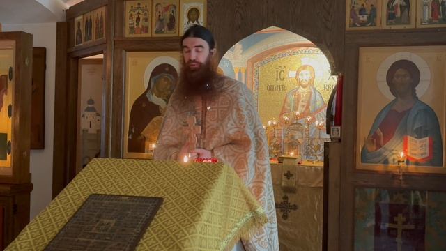 Проповедь свящ. Сергия Чуракова 15 ноября 2024 г.