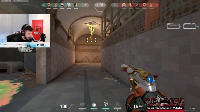 BIND! MVP! SEN TARIK RAZE VALORANT RANKED GAMEPLAY [ FULL MATCH VOD ]
