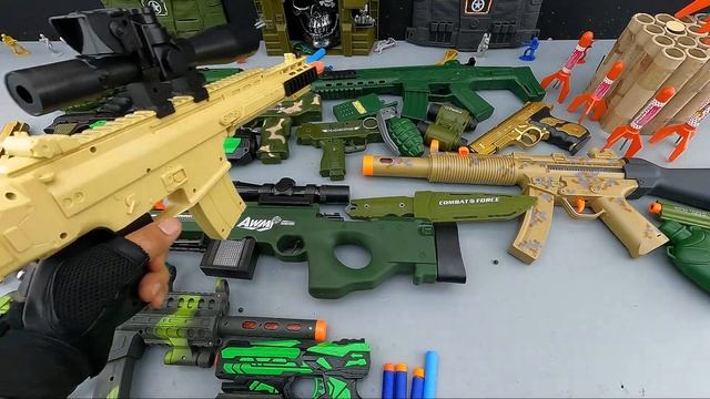 Military Arsenal - Rocket and Fireworks - Awp and Soldier Kevlar Equipment