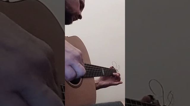 Фрагмент пьесы для гитары - Guitar piece fragment
