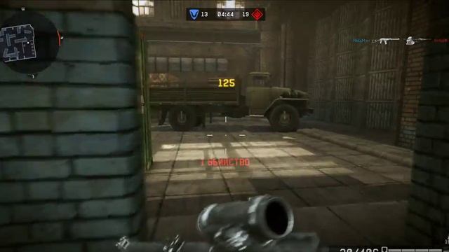 Игра на ангаре Warface