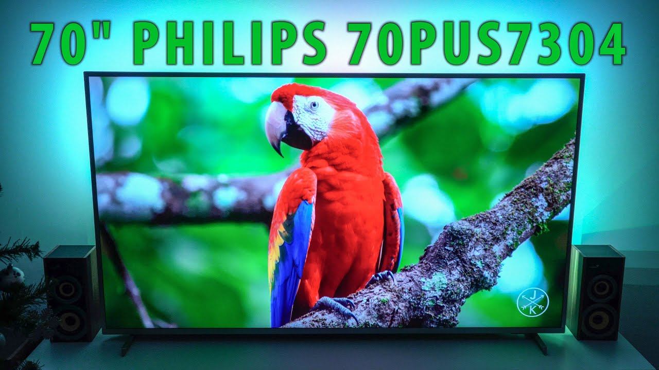 Philips PUS 7304 - unboxing 70" UHD televize