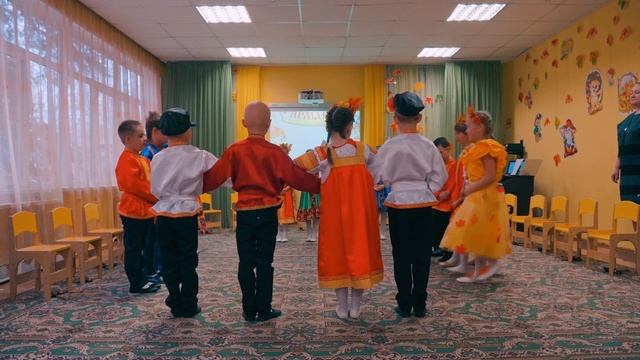 Осенний утренник - 2023г. "Снежинка" гр.1
