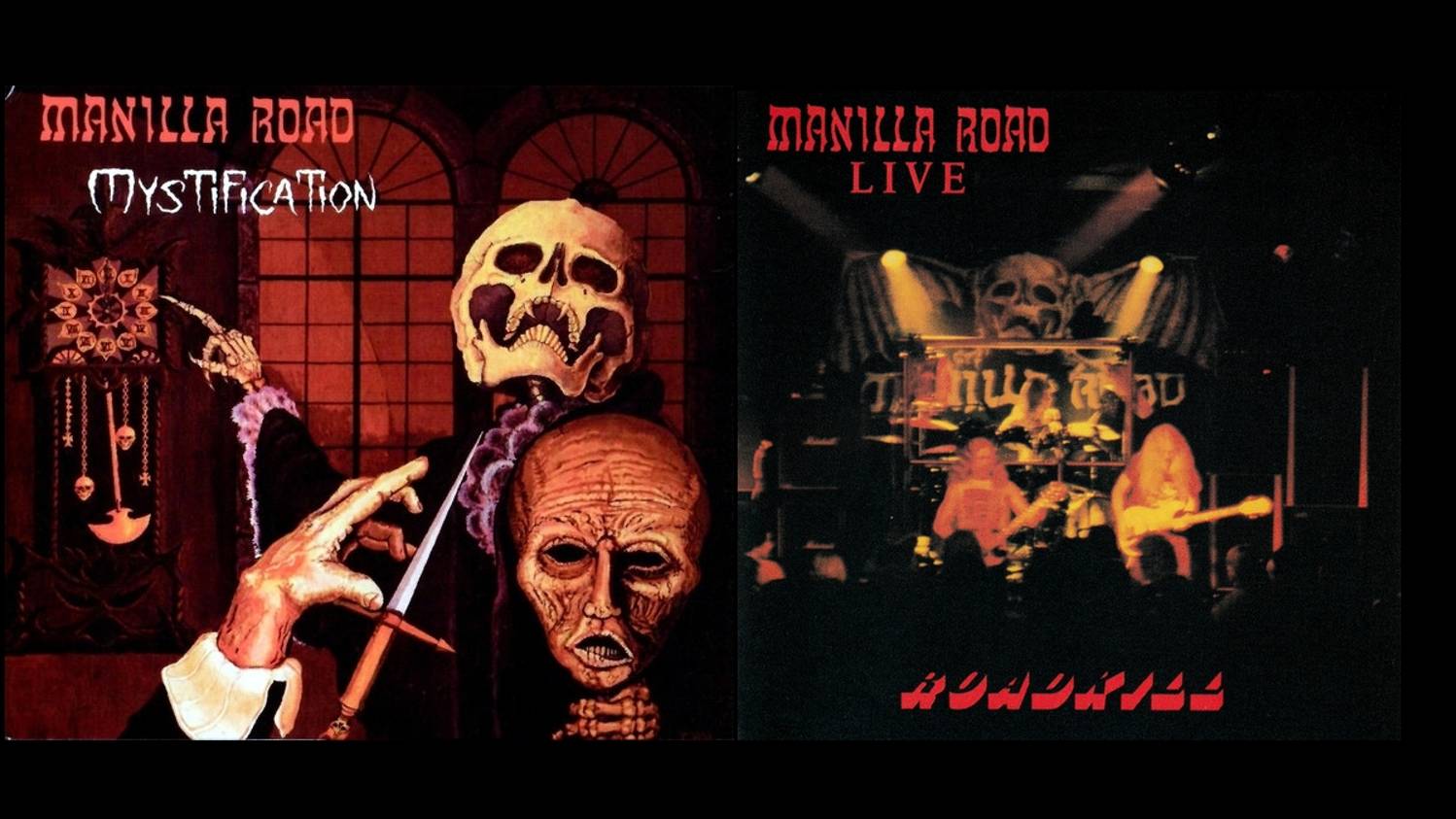 Manilla Road - Mystification (1987) + Roadkill (Live, 1988) Full Albums