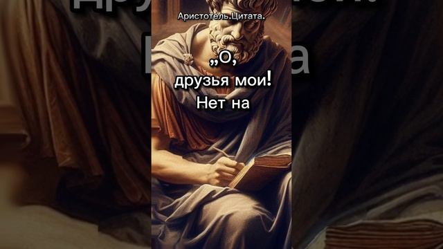 Друзья мои... Аристотель.Цитата. #философия #люди