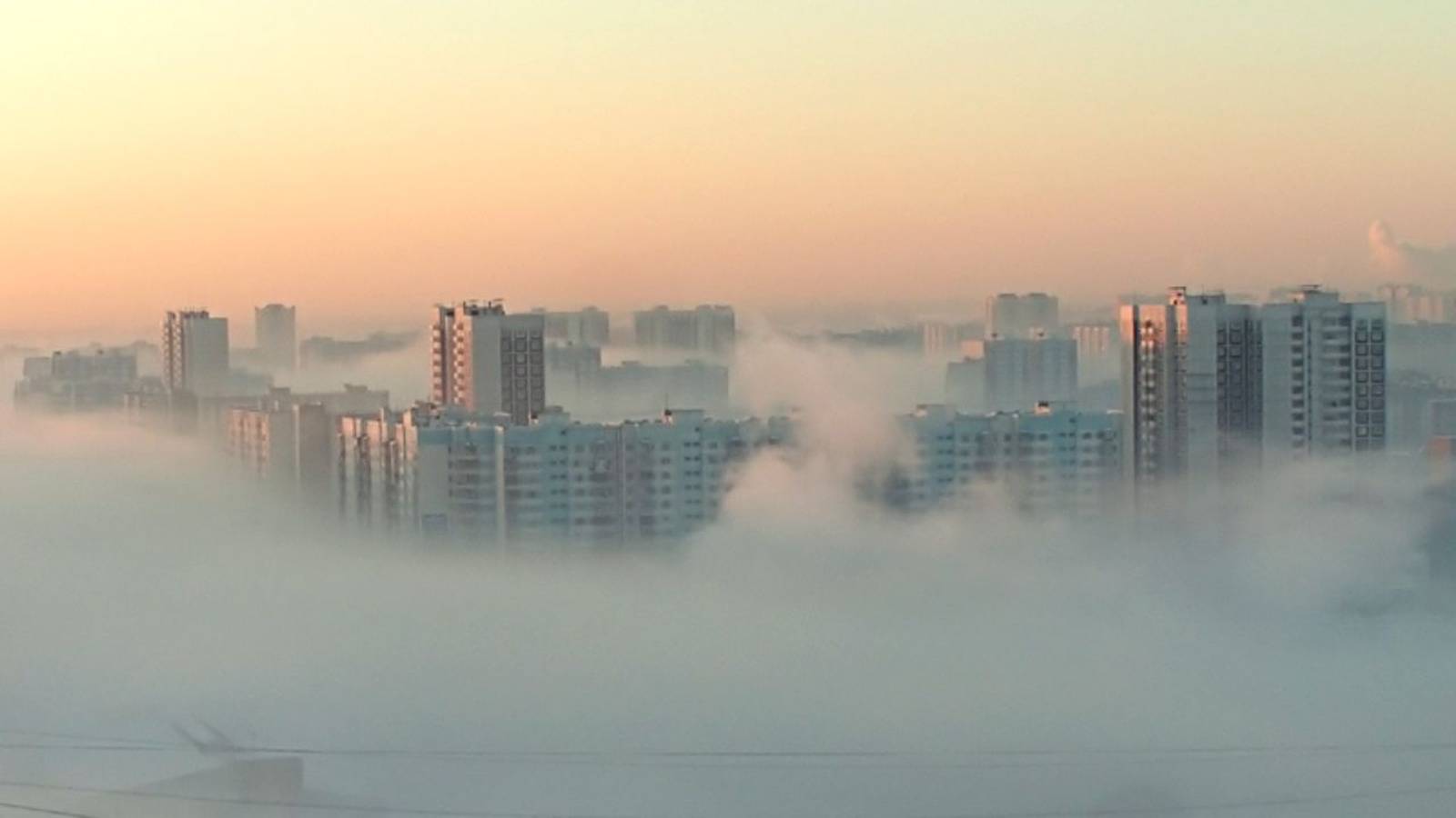 Температура воздуха стремительно понижается в Беларуси. Бишкек накрыло туманом. Погода в СНГ