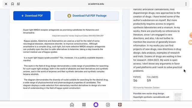 Super light NMDA receptor antagonists as promising substitutes for Ketamine