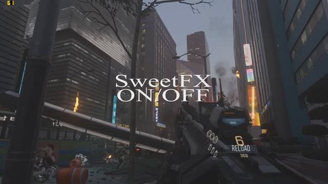 SweetFX enabled in - Call of Duty Advanced Warfare - gameplay PC 60 fps [ Improved graphics mod ]