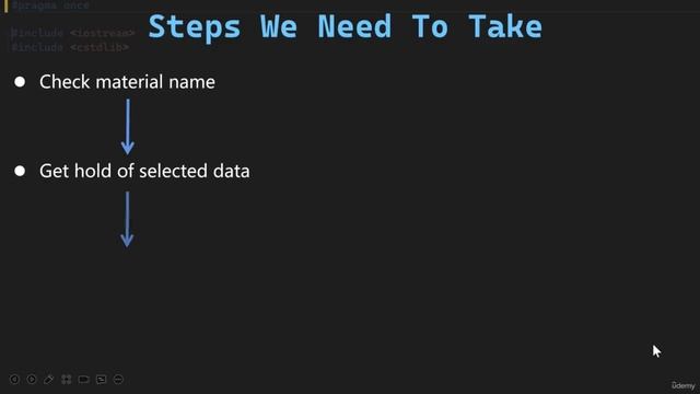 57. Create Material From Code Section Overview