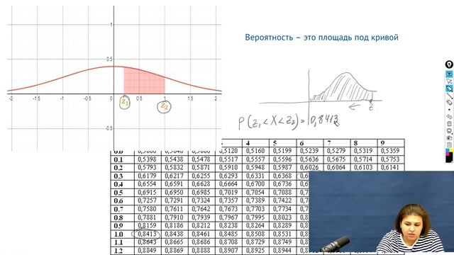 1.3 Нормальное распределение - HD 1080p