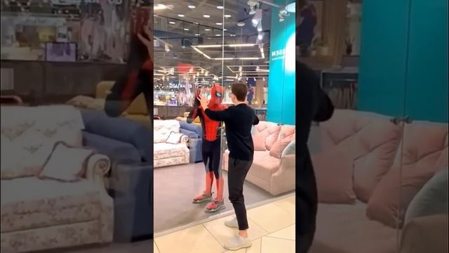 Spider-Man and Tom Holland's Double