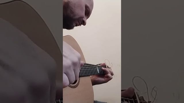 Фрагмент пьесы для гитары - Guitar piece fragment