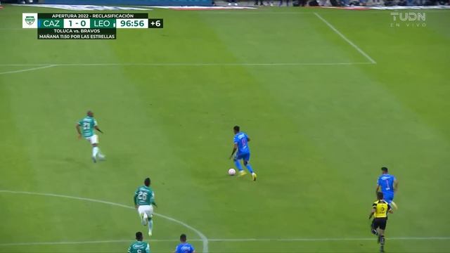 ¡CARDÍACO! Cota se rifa ATAJADONES | Cruz Azul 1-0 León | Liga Mx AP2022-Repechaje | TUDN