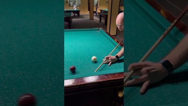 Решение задачки ✅ #shorts #billiard #обучение #бильярд #развлечение #спорт