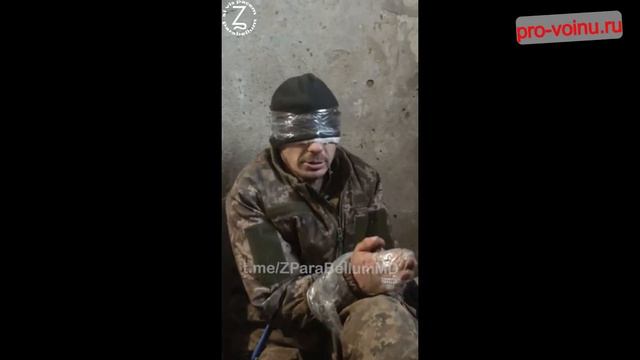 Обстоятельное интервью с украинским военным, захваченным в плен разведчиками ЮВО в Курской области.