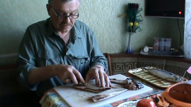Разделочный нож от кузни "Медведь"