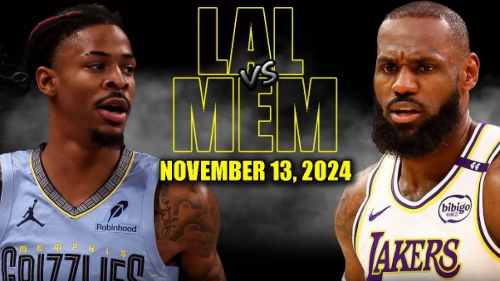 Grizzlies vs Lakers NBA Full Game Highlights | November 13 2024