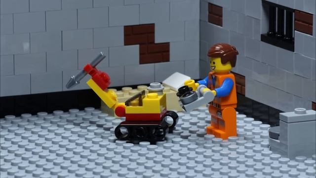 Lego Emmet Prison Break