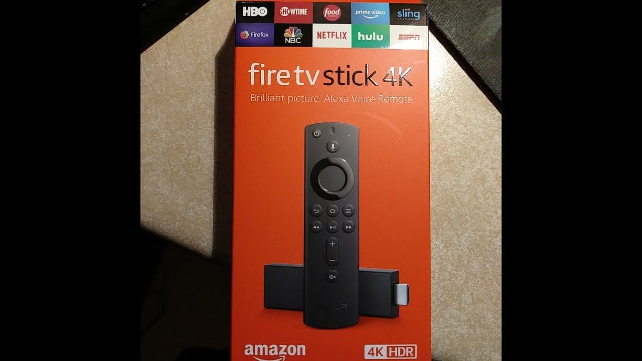 Unboxing of Amazon Fire TV Stick 4K