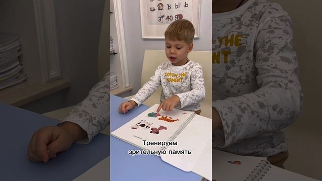 Реалити-шоу «Полюбить учиться». Зрительная память. Сычев Миша, 5 лет